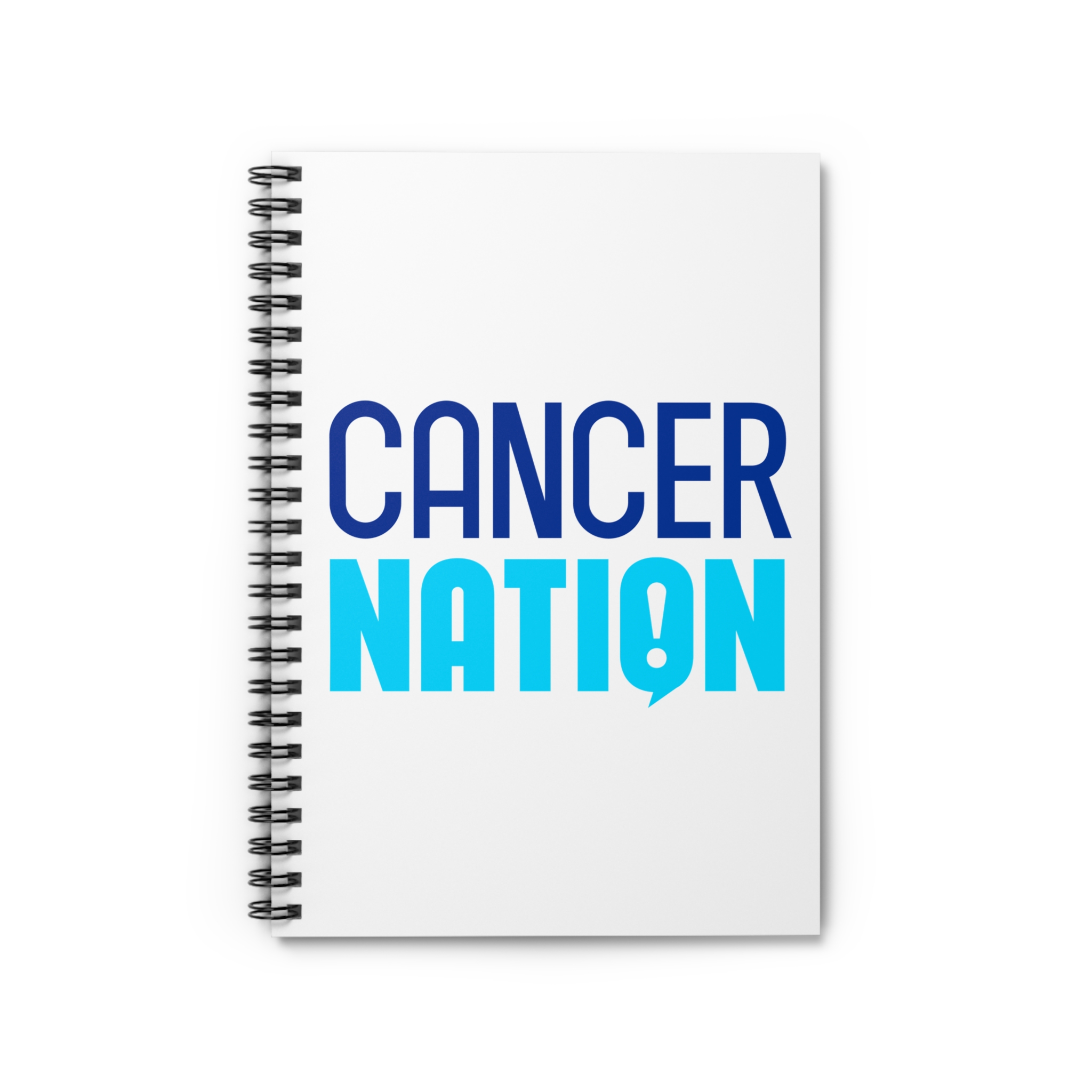Cancer Nation Spiral Notebook – Ruled Line