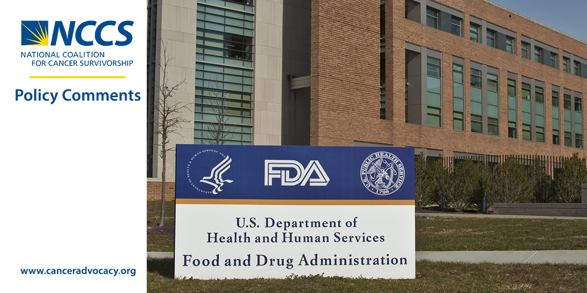NCCS Policy Comments FDA bldg