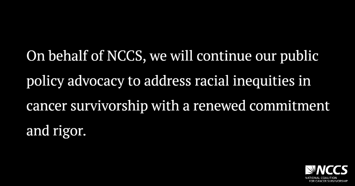 NCCS black lives matter statement