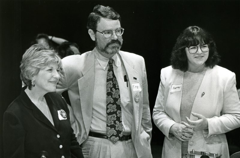 Ellen L. Stovall, Fitzhugh Mullan, and Betsy Clark