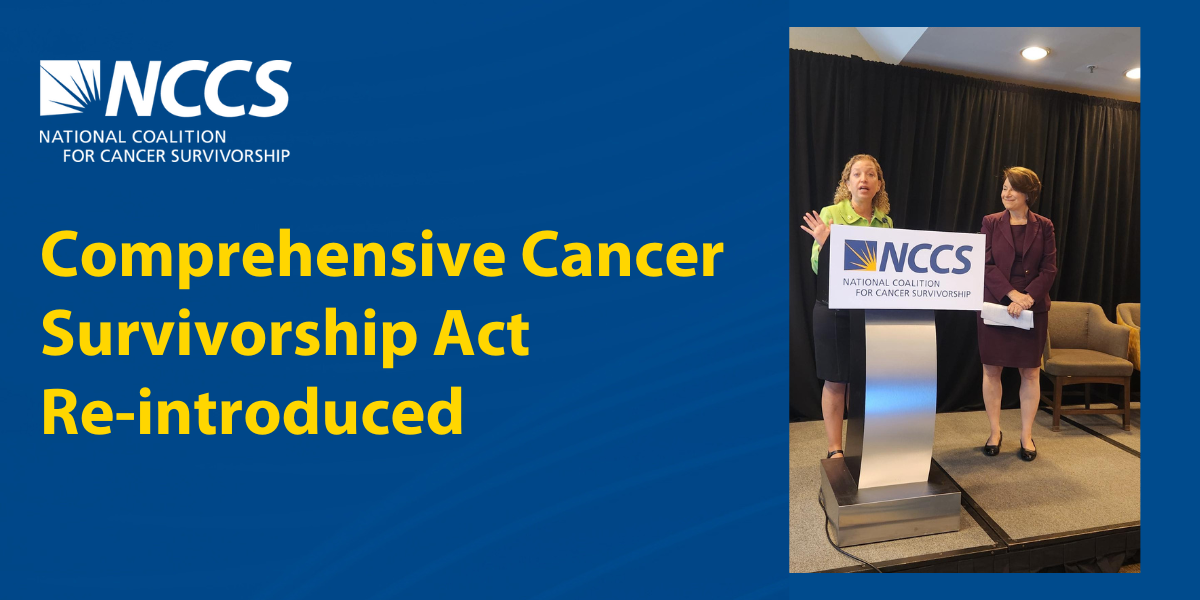 Cancer Care Planning and Communications Act (CCPCA) - NCCS - National  Coalition for Cancer Survivorship