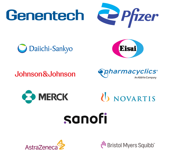 Sponsors: Presenting Sponsors Genentech and Pfizer. Other Sponsors: Daiichi Sankyo, Eisai, Johnson&Johnson, Pharmacyclics, Merck, Novartis, and Sanofi | AstraZeneca and Bristol Myers Squibb