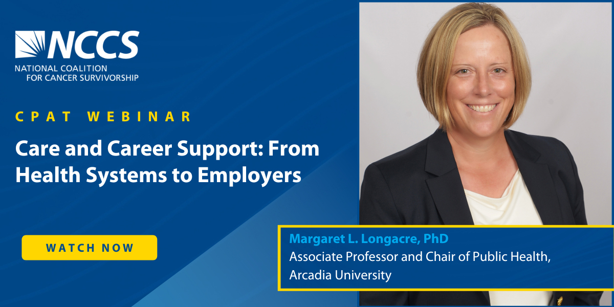 Care and Career Support From Health Systems to Employers Webinar