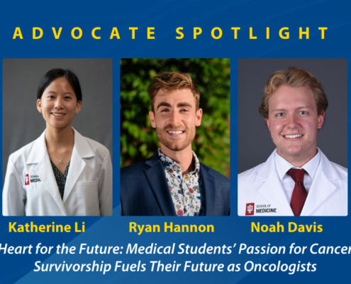 NCCS Advocate Spotlight: Katherine Li, Ryan Hannon, Noah Davis. Heart for the Future: Medical Students’ Passion for Cancer Survivorship Fuels Their Future as Oncologists