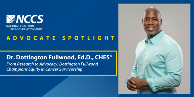 NCCS Advocate Spotlight: Dottington Fullwood with headshot