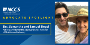 Drs. Samantha and Samuel Siegel, advocate spotlight cover