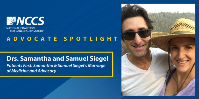 Drs. Samantha and Samuel Siegel, advocate spotlight cover