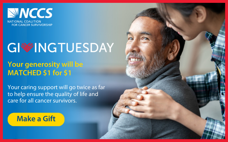 #GivingTuesday image reading Your Generosity will be matched $1 for $1. Action button reads Make a Gift