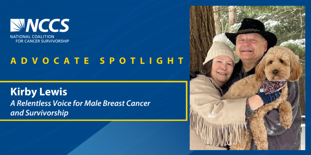 Advocate Spotlight: Kirby Lewis – A Relentless Voice for Male Breast Cancer and Survivorship