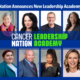 a graphic with a text headline reading "Cancer Nation Announces New Leadership Academy Cohort", underneath are Headshots of all 12 2026 cancer Nation Ambassadors side-by-side