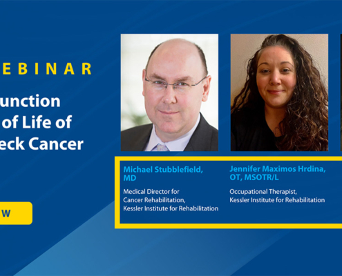CPAT Webinar flyer Managing Function and Quality of Life of Head and Neck Cancer Survivors