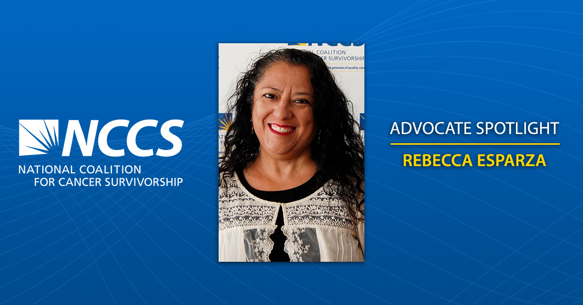 Rebecca Esparza NCCS Advocate Spotlight