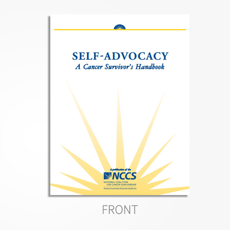 Self-Advocacy: A Cancer Survivor's Handbook - NCCS Store