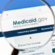 A graphic showing the Medicaid.gov website