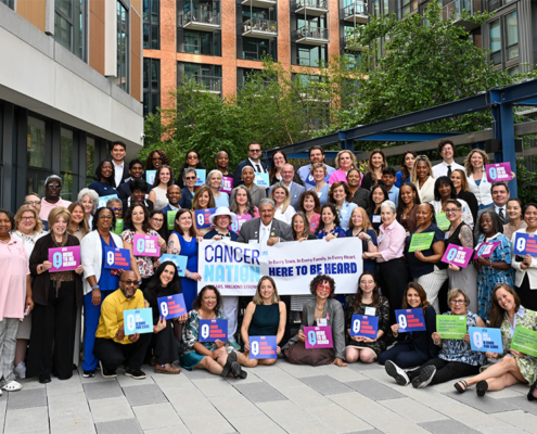 Group of advocates posing for the 2026 Cancer Nation Summit