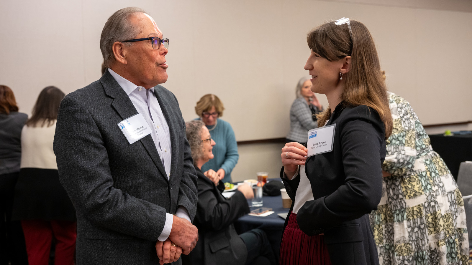 Tom Warren and Emily Kruss