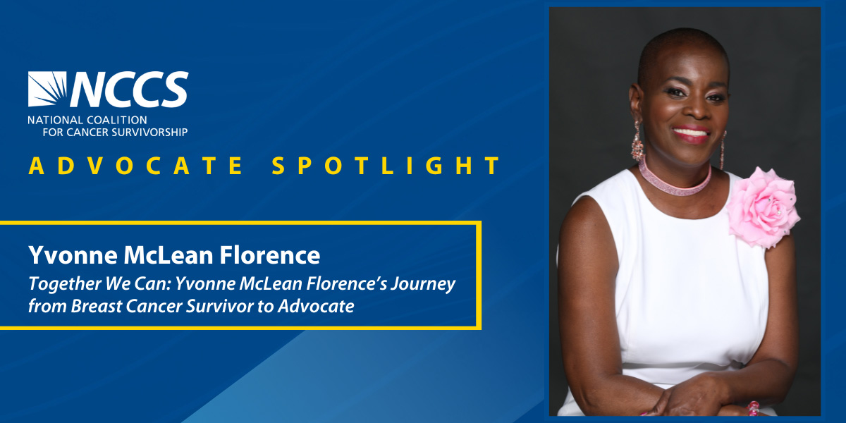 NCCS Advocate Spotlight: Yvonne McLean Florence graphic