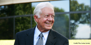 Photo of former president Jimmy Carter, Photo Credit: 2005, The Carter Center