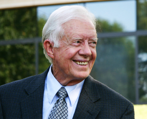 Photo of former president Jimmy Carter, Photo Credit: 2005, The Carter Center