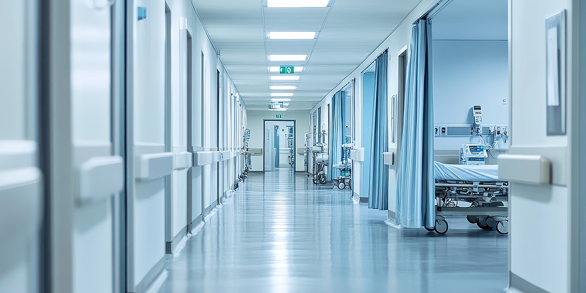 Empty hospital